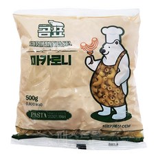 곰표 마카로니 500g, 1개