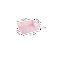 家居廚房用品用具居家小百貨大全家用懶人神器實用生活日用品 DUAK, 1個, 【小號長款鏤空】粉色