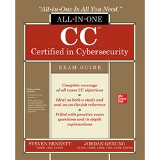 (영문도서) CC Certified in Cybersecurity All-In-One Exam Guide Hardcover, McGraw-Hill Companies, English, 9781265203818