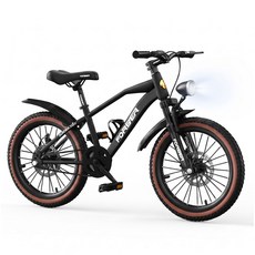자로 오로라 주니어 자전거 초등학생 저학년 18 20인치 등하교용 경량 알루미늄 MTB, 블랙-일반 스포크 휠 18인치, 1개, 130cm