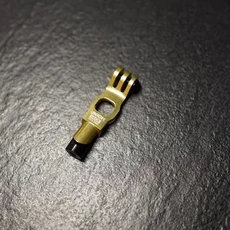 Ee 브레이크 용 도로 자전거 램프 브래킷 brompton CNC 7075AL 라이트 스탠드, 03 gold, 1개