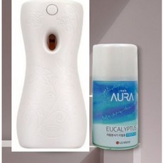 엘지생활건강 자동분사기 본체1개 + 자동분사 리필 유칼립투스 280ml 1캔, 1개