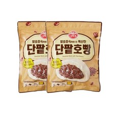 오뚜기 오뚜기 발효증숙 단팥호빵_냉장 360g 2개, 1세트