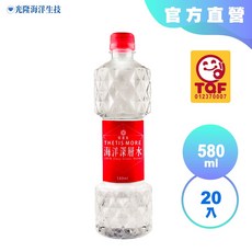 光隆海洋生技 特蒂斯More 海洋深層水, 1個, 580mlx20入(單箱)