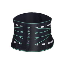 運動護腰帶跑步腰部支撐腰託腰椎腰帶羽毛球運動護腰帶透氣腰帶, 1個, 黑色