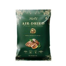無穀低溫烘培糧 狗糧 軟飼料：呵護腸胃 美味易消化 小型犬適用, 1個, 赫緻金饌-嫩雞佐鴨肝25g, 25g, 雞+鴨