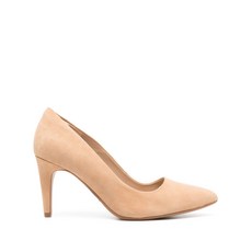 클락스 라이나 레이 스웨이드 펌프스 75mm