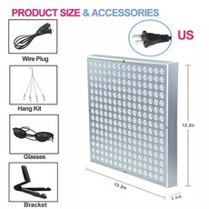 태닝 램프 블루 라이트 조절 스탠드 접이식 페이스 태너 스킨 바디, 색상: 2. US PLUG