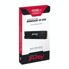Kingston 金士頓 4TB FURY Renegade G5 PCIe 5.0 NVMe M.2 SSD 固態硬碟 公司貨, SFYR2S