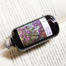 500ML大容量鋼筆墨水，學生專用非碳素配方，多色可選，防水不暈染，適用毛筆書畫, 1個, 紫色300毫升 -鳶尾花