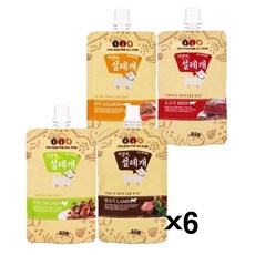 85g 영양간식 강아지츄르 설레개 파우치 X6개 짜먹는 22460EA 1(PC), 소고기