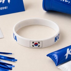 대한민국 팔찌 대한민국팔찌 월드컵 피파 악세사리 굿즈 한국 태극기 기념품 코리아 실리콘, 1개, 단품