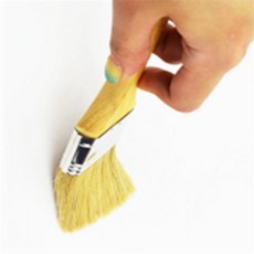 마음달빛 납작 평붓 미술붓