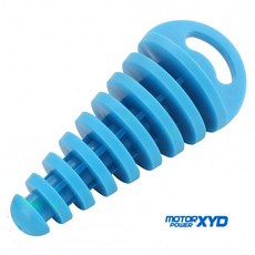 파이프 보호기 배기 플러그 테일 고무 에어 블리더 소음기 워시 오토바이 먼지 자전거 모토 크로스, 1개