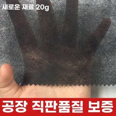 방수 내마모성 접착형 블랙 소파부직포 가구교체, 1개, A. 검정색 20g 폭 .6m x 길이 m