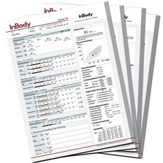 인바디용지 출력 결과지 종이 1박스 500매 270 J50 370s 380 570 580 770 970, 내장지방 결과지, 내장지방 결과지, 인바디 970