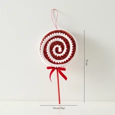 여러색상 크리스마스 롤리팝 장식 캔디 케인 파티 용품 트리 거품 축제, 11 11