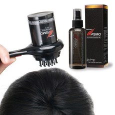 흑채 헤어파우더 세트 초보자도 티안나게 감쪽커버 여성흑채추천 남자증모제 탈모커버 헤어쿠션 홈쇼핑흑채, 파우더2개, 1개, 블랙(검정색)