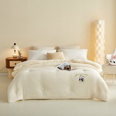 이불 두껍고 부드러운 겨울이불 모달이불, 베이지