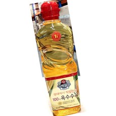 백설 옥수수식용유 900ml 업소용 대용량 식당용