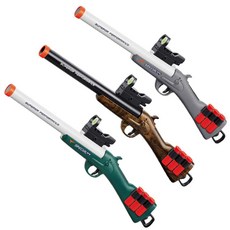 장 S686 에어 소프트 너프건 싱글 배럴 샷건 장 단 g9g+403JJ, 장총 그레이