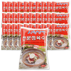 시원냉면전문점육수 x-냉면육수 물냉면 국물, 350g, 30개