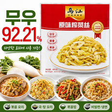 대신 푸드몰 우쟝 짜차이 않매운맛, 800g, 1개