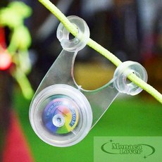 모나카러버 LED 스트링걸림방지 후미등 캠핑줄걸림방지조명, 블루
