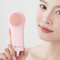에스와이하우스 온냉 광선케어 실리콘 전동클렌저, 핑크
