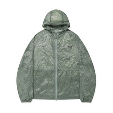 [국내 매장품] 와키윌리 WACKY WILLY 라이트 레터링 윈드브레이커 카키 150319