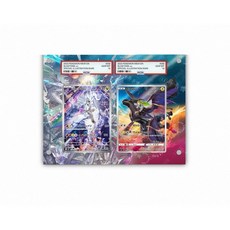 PTCG 寶可夢 擴散式卡磚 黑白龍 萊西拉姆 捷克羅姆 二連磚 卡牌保護展示收藏必備, 1個, PSA 圖B