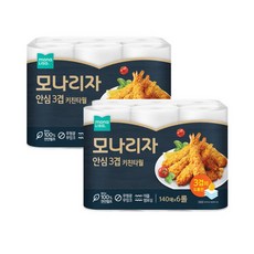 모나리자 안심 3겹 키친타올 6롤 (총 12롤), 2개