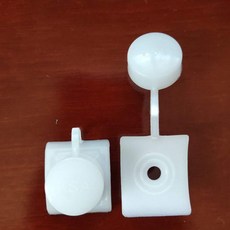 機車安全帽保護蓋帽 防水塑料配件, A款白色(壹包200個)