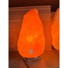 天然鹽礦造型鹽燈 臥室床頭燈 負離子空氣淨化 舒眠燈飾, 玫瑰鹽燈14.1公斤, 1個