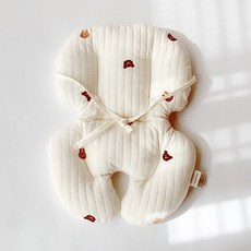 돗투돗x마롤로뜨 체어라이너 유아시트 아기의자 방석 식탁의자 시트, 바니베어, 1개