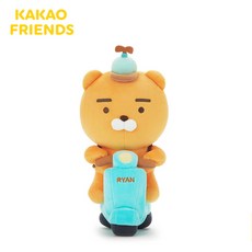 KAKAO FRIENDS GOGO 摩托車萊恩 滑板車春植 娃娃, 萊恩, 1個, 萊恩