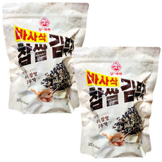 오뚜기 오쉐프 바사삭 찹쌀 김부각, 300g, 2개