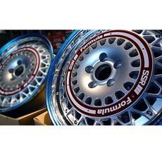 【PP保勁國際】SSR FORMULA AERO MESH 18" 鋁圈 4顆, 1個