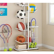 페이체스토어 스포츠 용품 정리대 스포츠용품정리대 농구공진열대 운동용품정리 스포츠용품수납