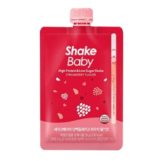 쉐이크베이비 단백질쉐이크 딸기맛, 35g, 1개