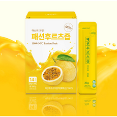 [컬러에너지] 여신워터 패션후르츠즙, 280g, 10개