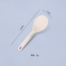 硅膠鏟 家用炒勺 不沾鍋專用耐高溫食品級廚具, 1個, 飯勺