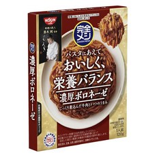 닛신 맛있게 영양 밸런스 진한 볼로네제, 120g, 1개