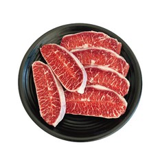 프리미엄 호주산 부채살 슬라이스 구이용 스테이크용, 1개, 2kg