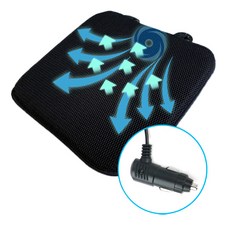 청성 쿨링 통풍 시트 바람 방석 차량용 여름 방석 USB 1개