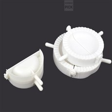 슈퍼리치디자인 플라스틱 만두제조기 3개입 주방소품