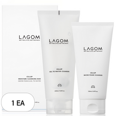 라곰 셀럽 젤 투 워터 + 마이크로 폼 클렌저 2종세트, 1세트