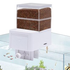 HUIZHOU 자동 먹이기 500ml 대용량 자동 먹이기 먹이기 정시 시간 설정 먹이량 조절 가능 밀폐식 방습 설계 조용한 오토 피더 다단계&다회전수 자유롭게 사료고를 높일 수, 상세페이지 참조