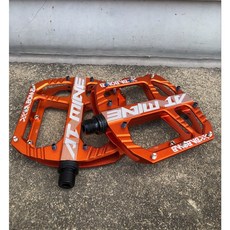 《 單車35廠 》DA BOMB AT MINE 踏板／MTB踏板／越野自行車踏板／登山車PEDAL／DABOMB, 橘色, 1個