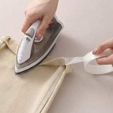 디심플 접착식 바지 밑단 옷수선 테이프, 1개, 화이트 2.5*65미터